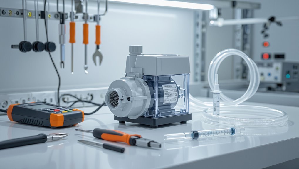 safe condensate pump testing