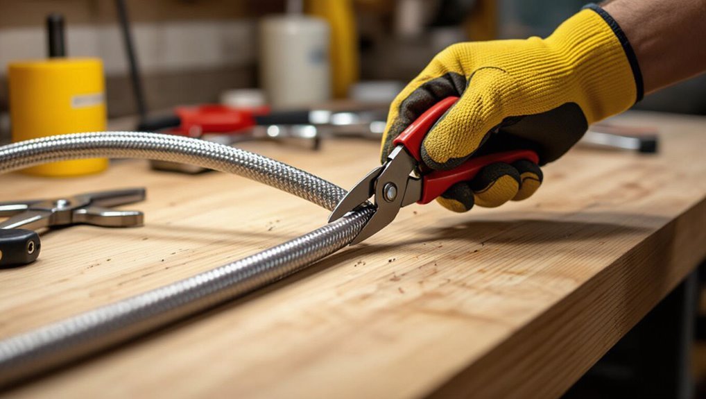 safe cutting techniques required