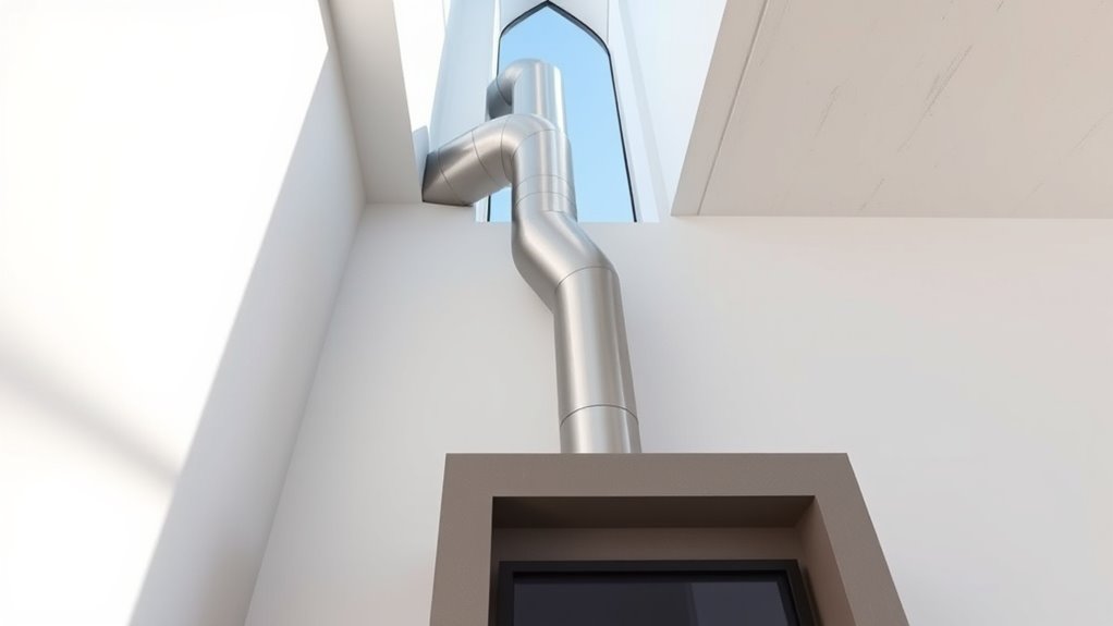 safe exhaust gas venting