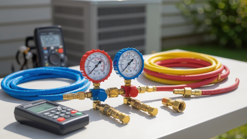 safe freon gauge usage