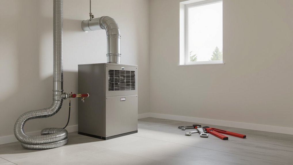 safe gas furnace venting