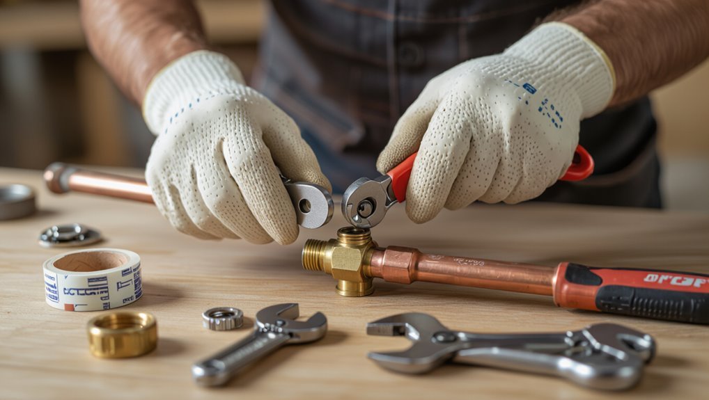 safe pipe connector removal
