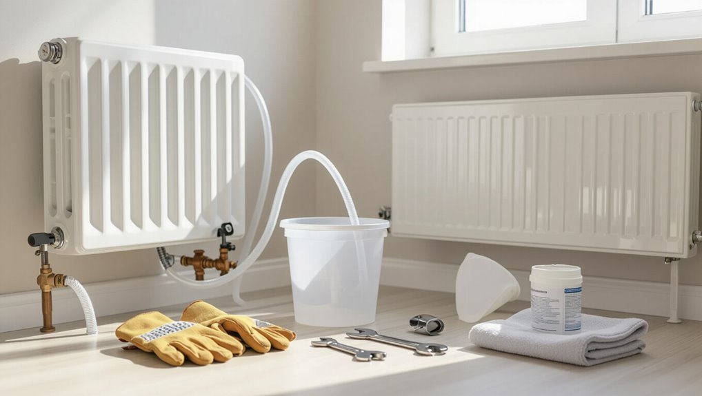 safe radiator draining procedures