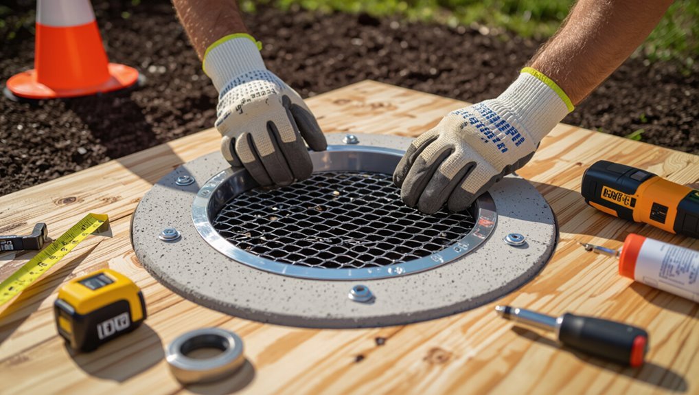 safe sewage drain coverings