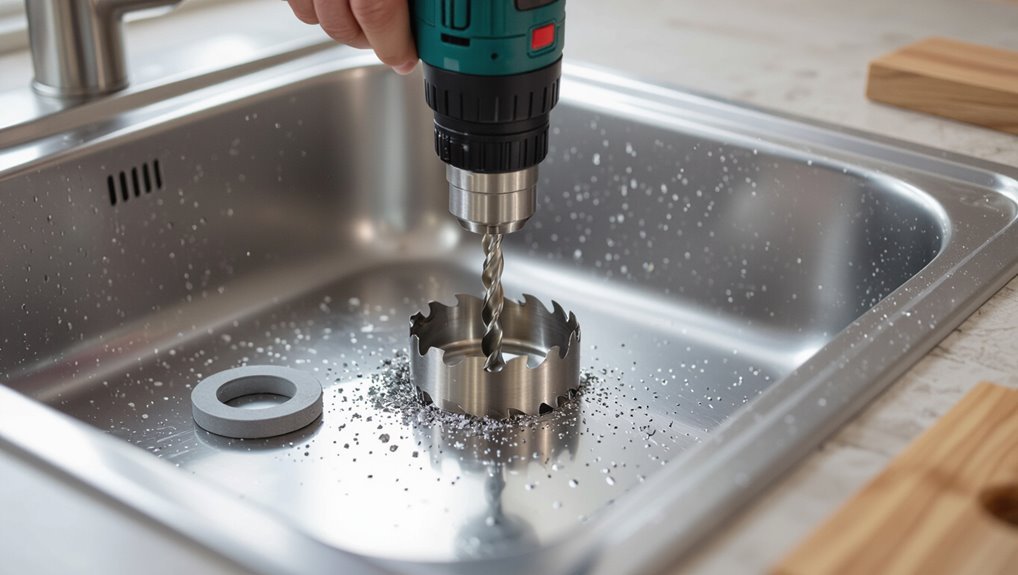 safe stainless steel drilling