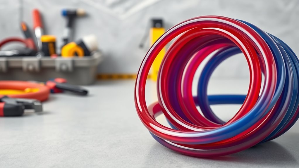 safety first when straightening pex