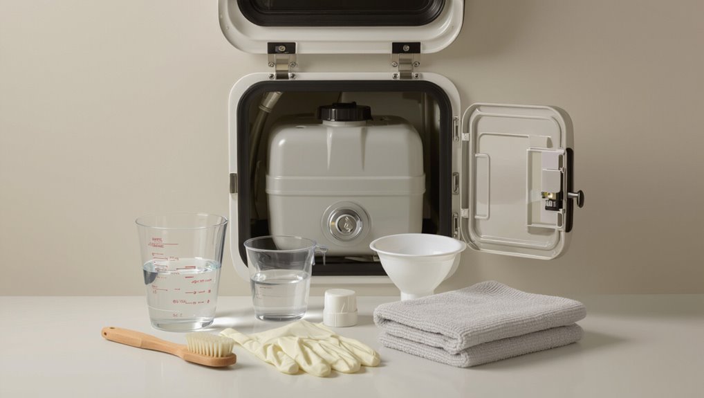 sanitize rv water regularly