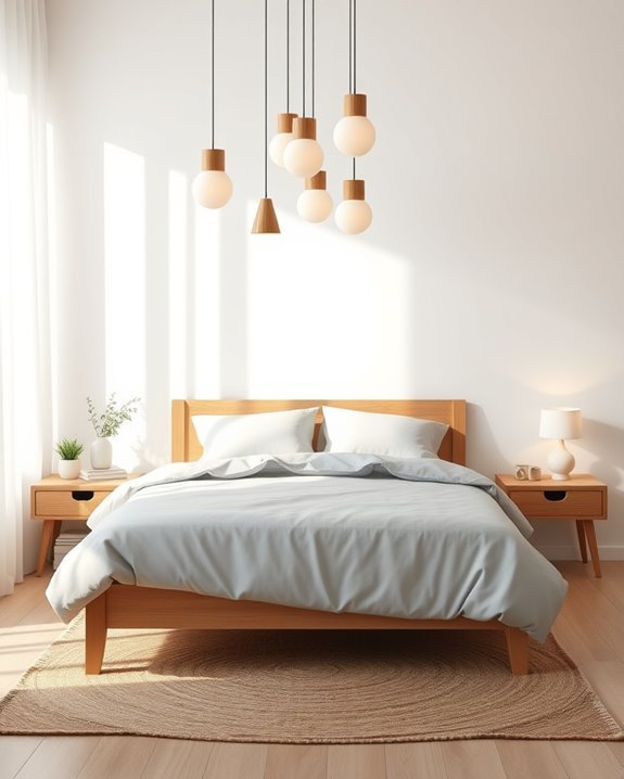 scandinavian minimalist hanging lights