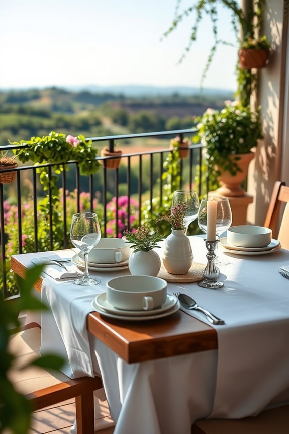 scenic balcony dining enhancements