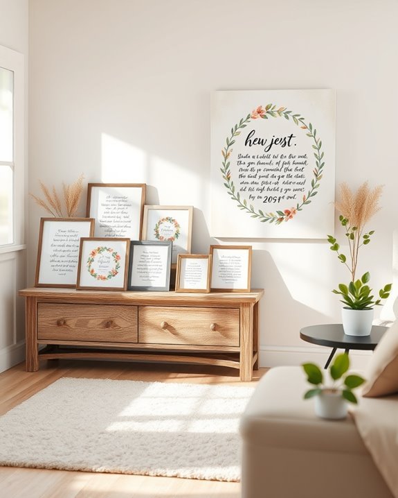 scripture inspired easter decor