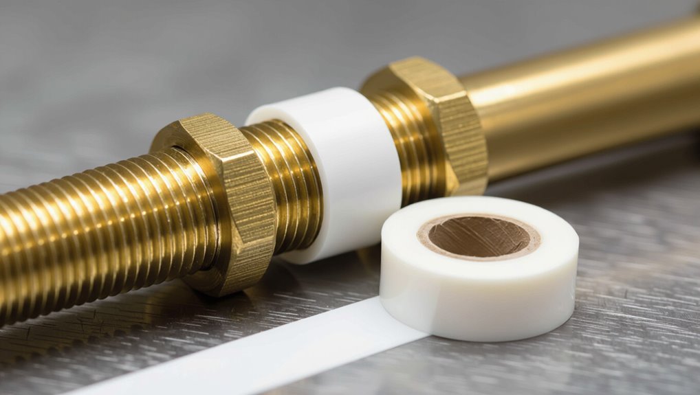 seal pipe joints with tape