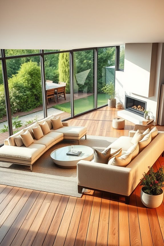 seamless indoor outdoor connection