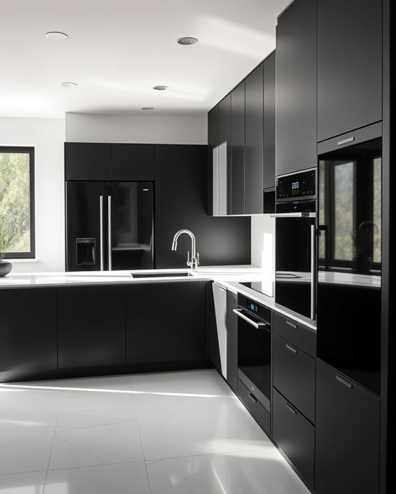 seamless modern kitchen design