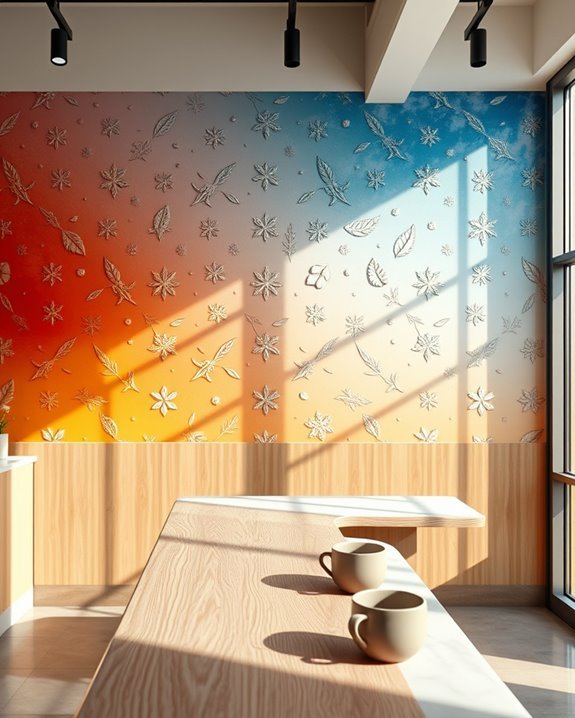 seasonal ambiance through color