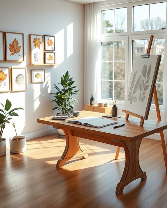 seasonal art display rotation