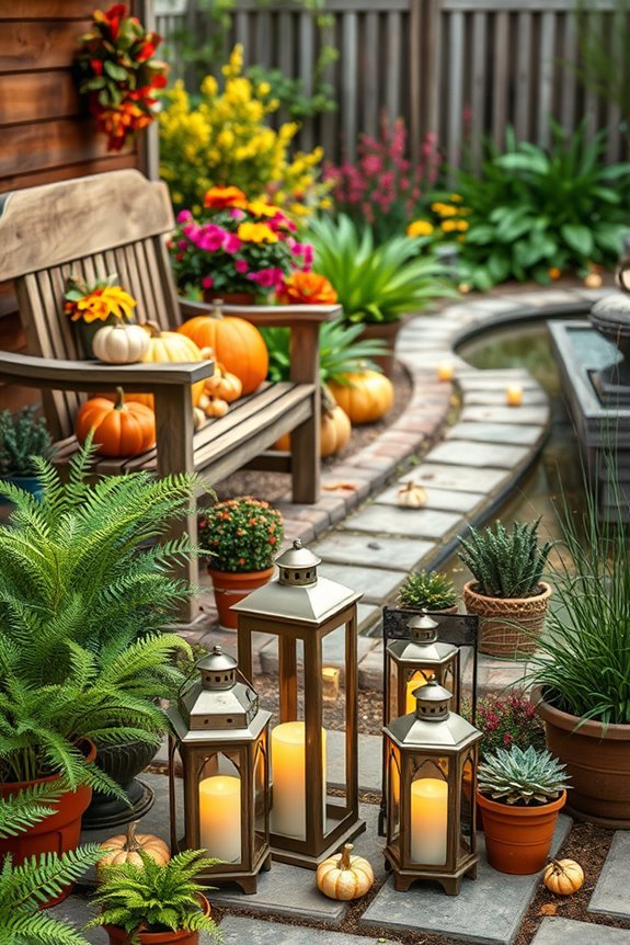 seasonal backyard display ideas