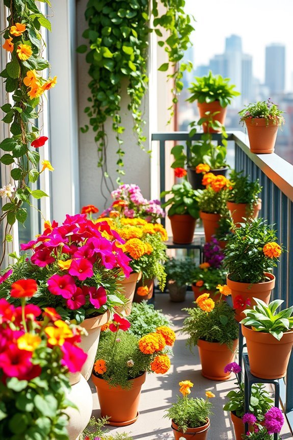 seasonal balcony planting ideas