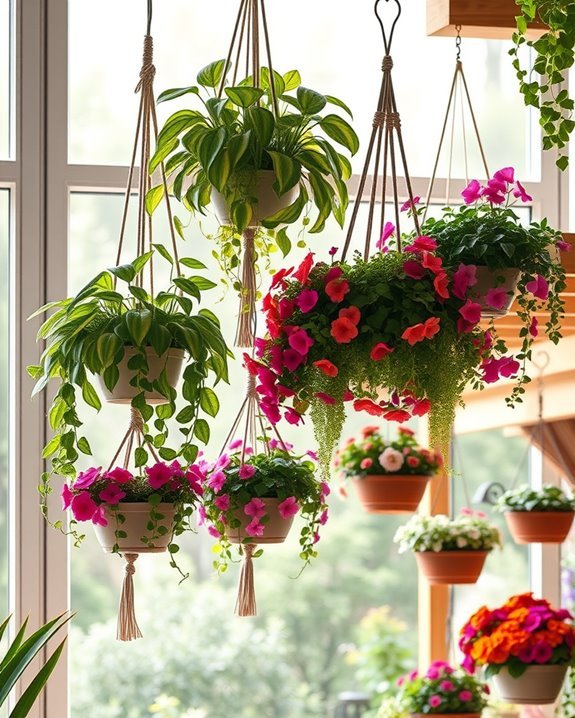 seasonal blooms enhance decor