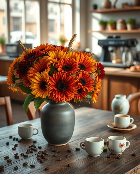 seasonal floral ambiance enhancement