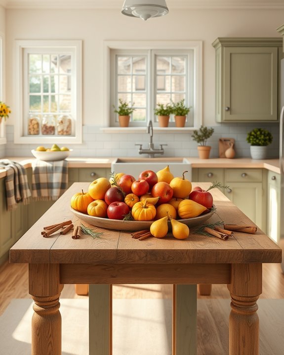 seasonal fruit kitchen decor