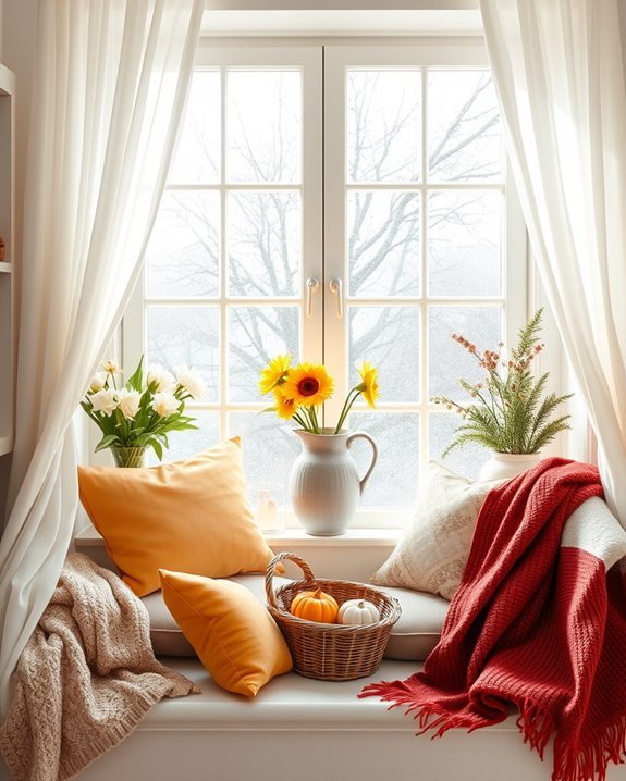 seasonal home office decor