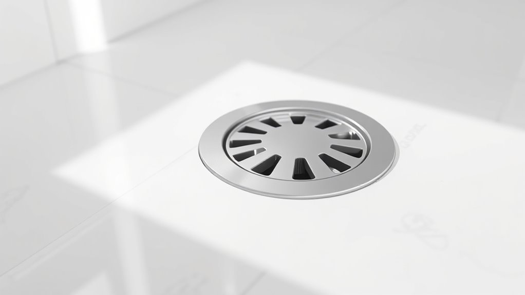 secure and seal drain flange