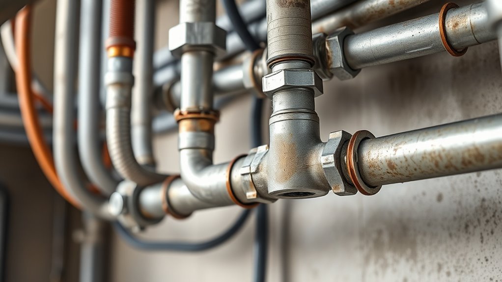 secure pipes reduce noise