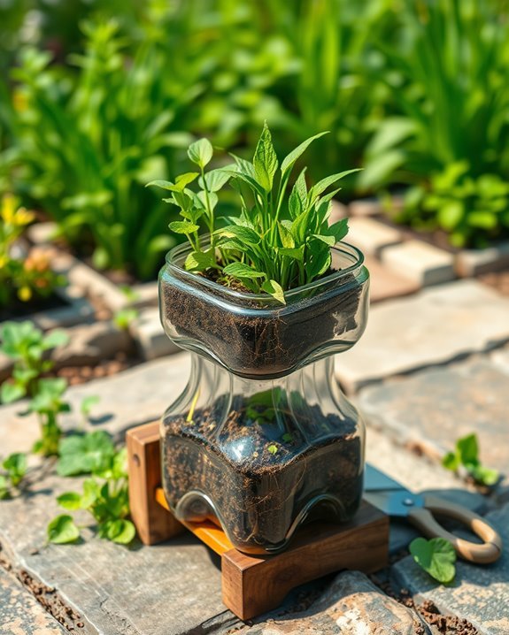 self watering eco friendly planters