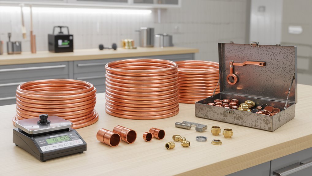 sell clean sorted copper pipe