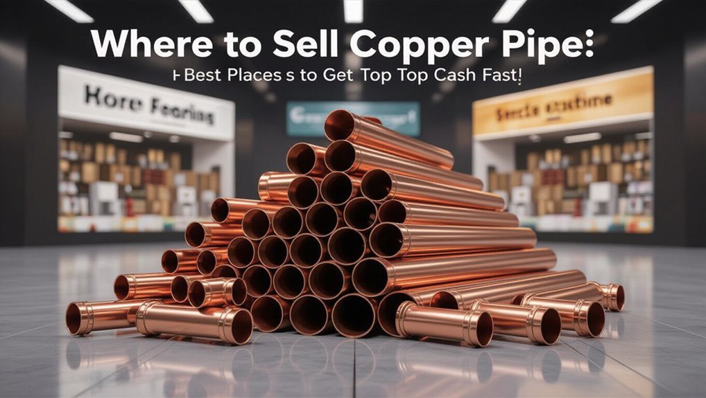 sell copper pipe for cash