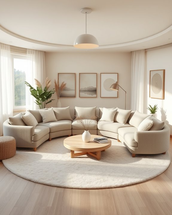 serene neutral color palette