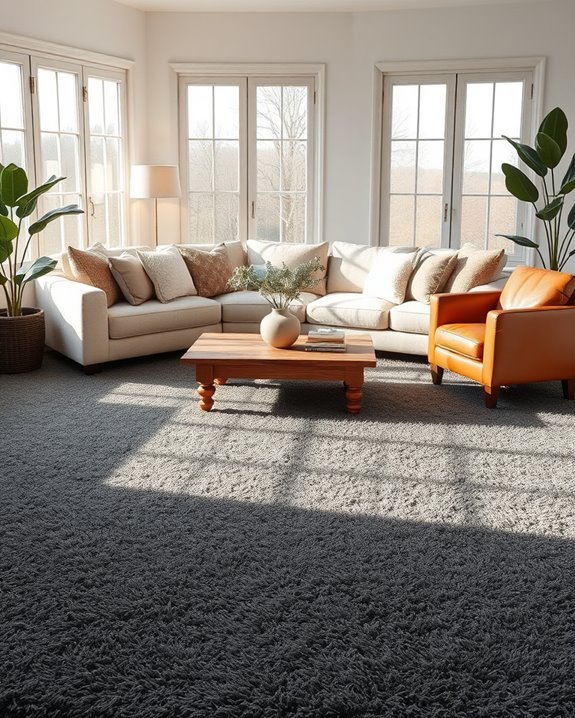 serene neutral tone living