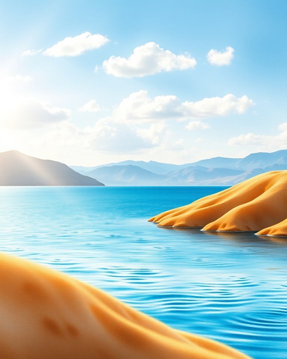 serene watercolor landscape prints