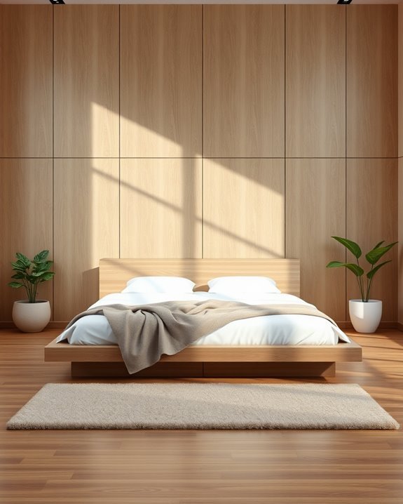serene zen inspired wall panels