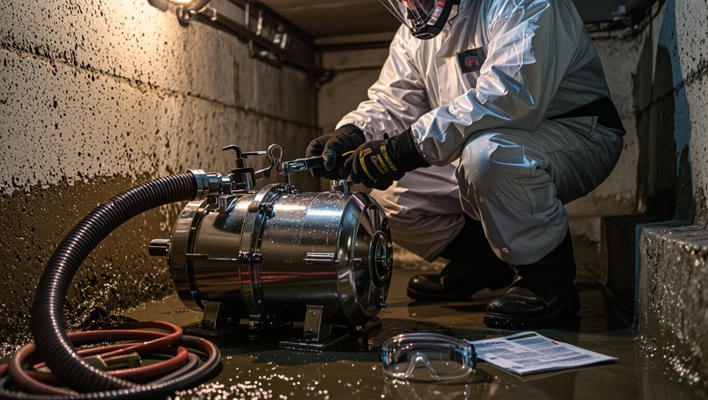 sewage pump usage guidelines