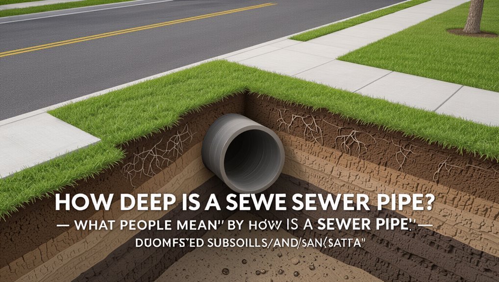 sewer pipe depth considerations