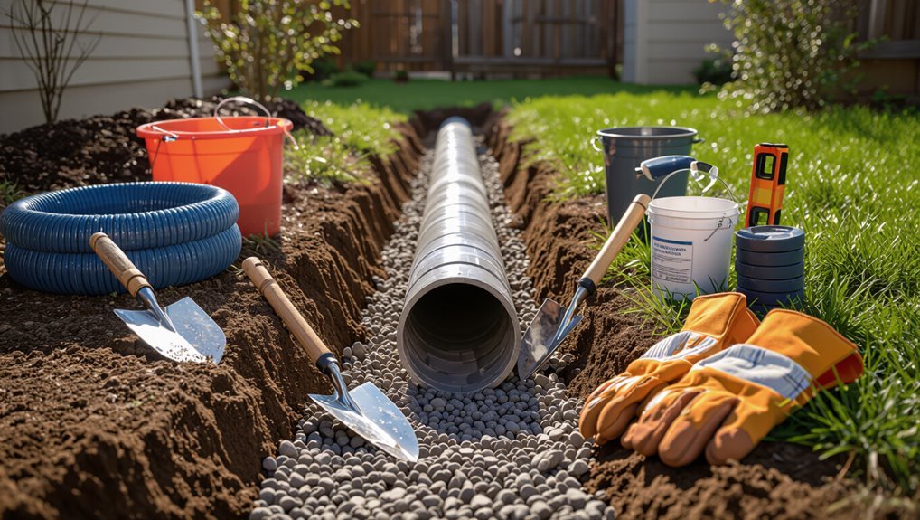 sewer pipe installation overview