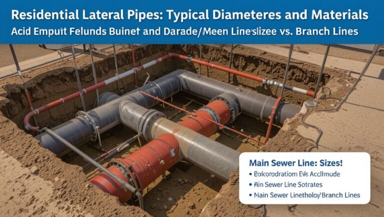 sewer pipe size guide