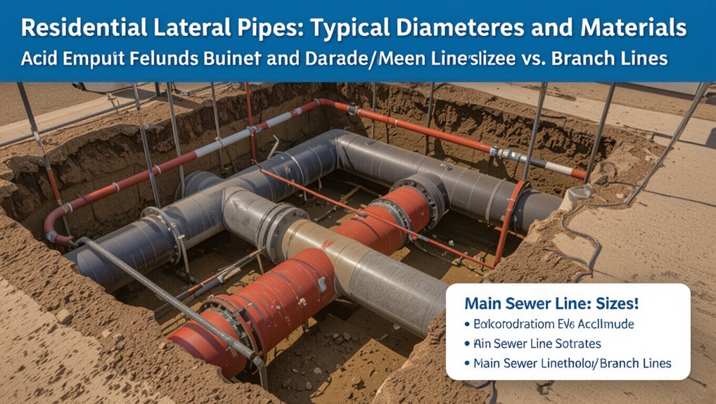 sewer pipe size guide