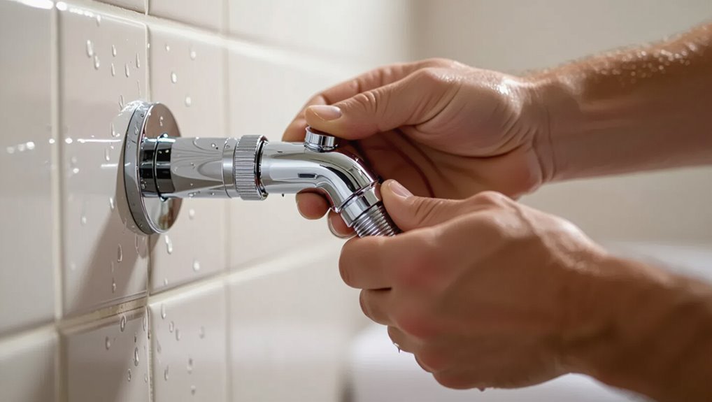shower arm installation guide