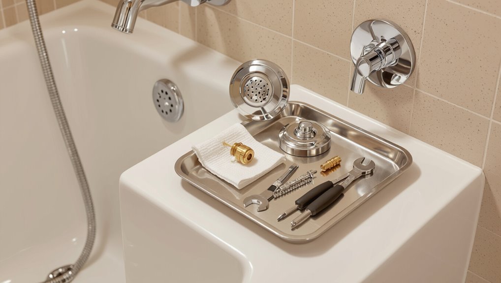 shower handle stem repair guide