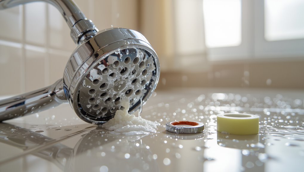 shower head leak causes