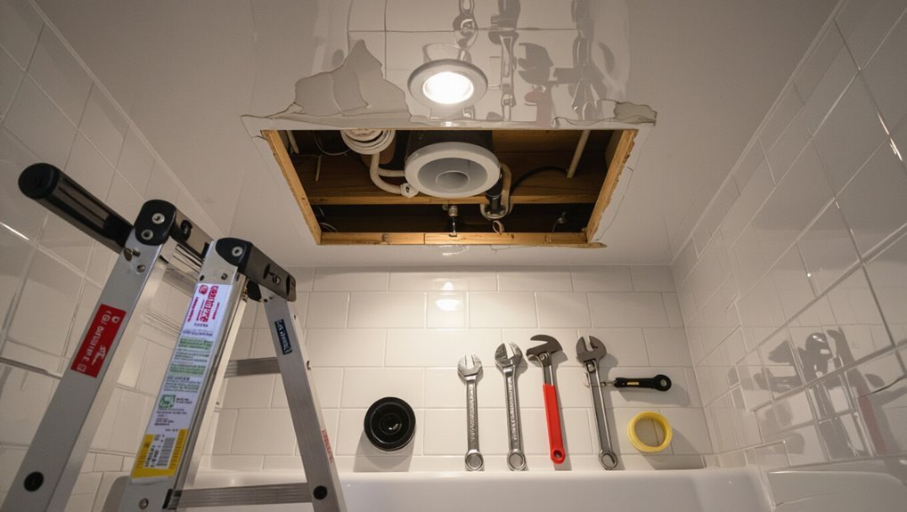 shower leak causes identified