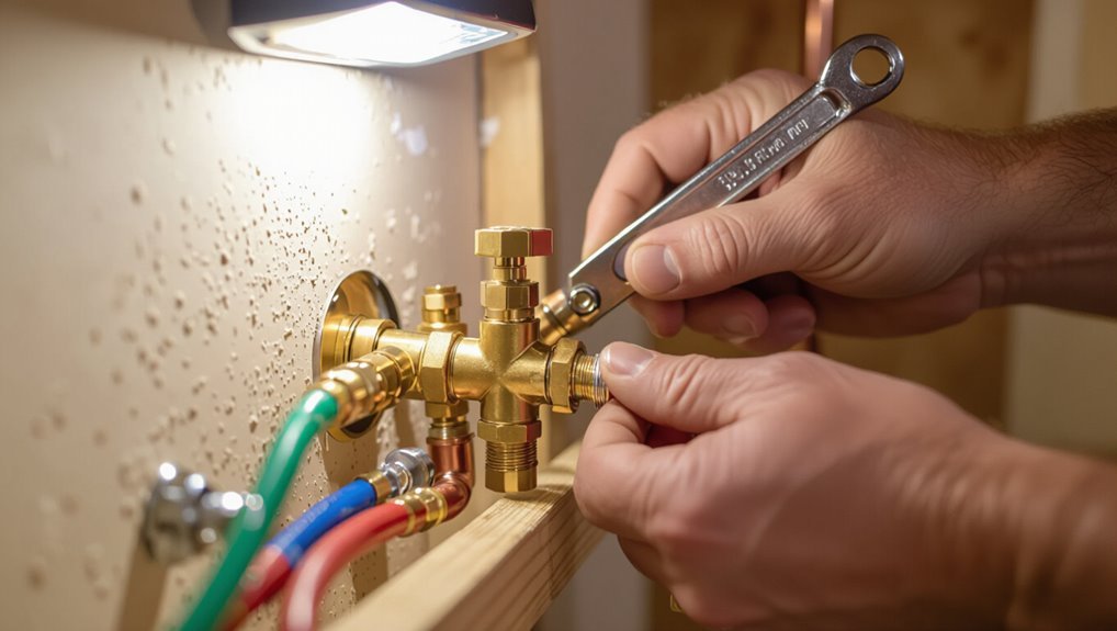 shower valve installation guide