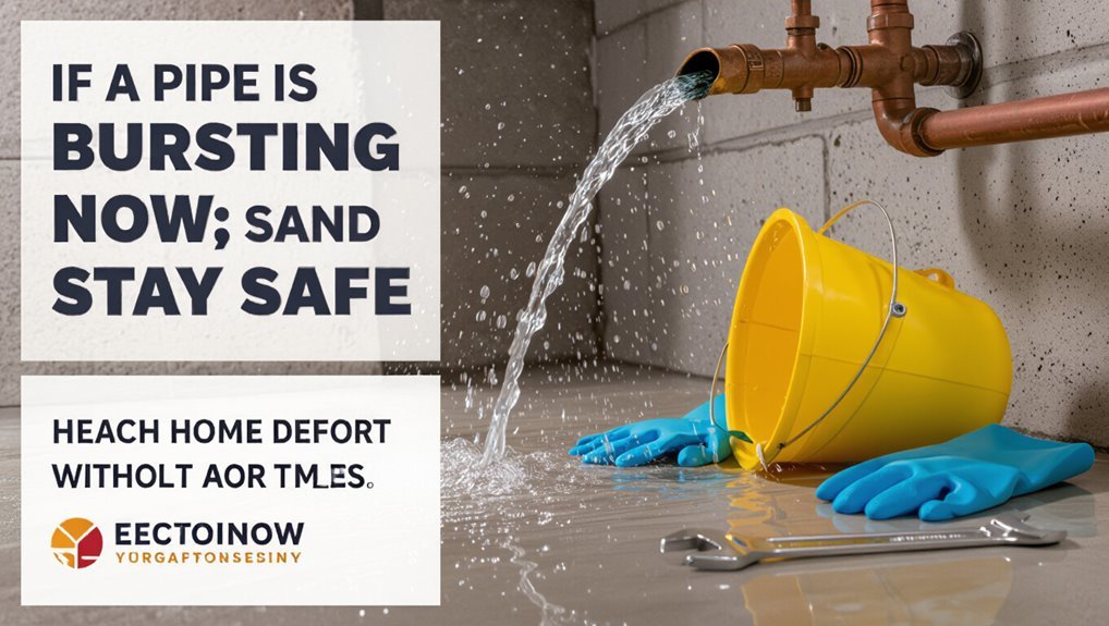 shut main water mitigate