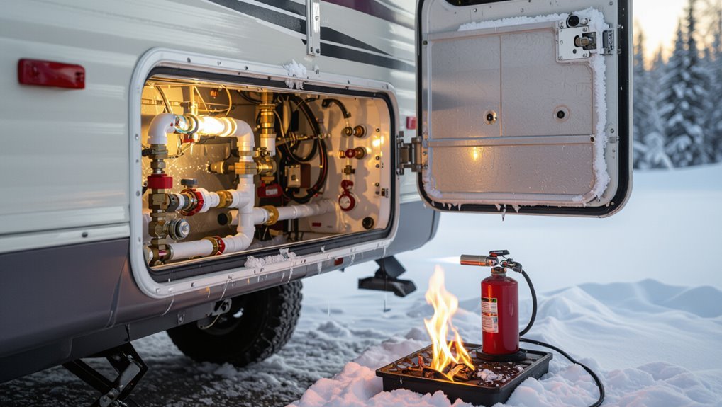 shut thaw inspect drain