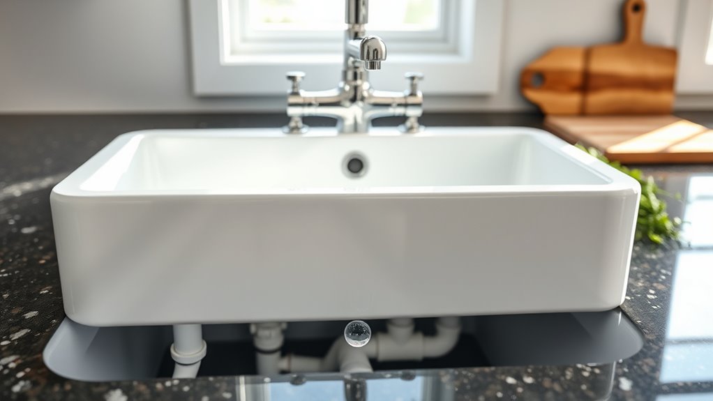 sink drain pipe size