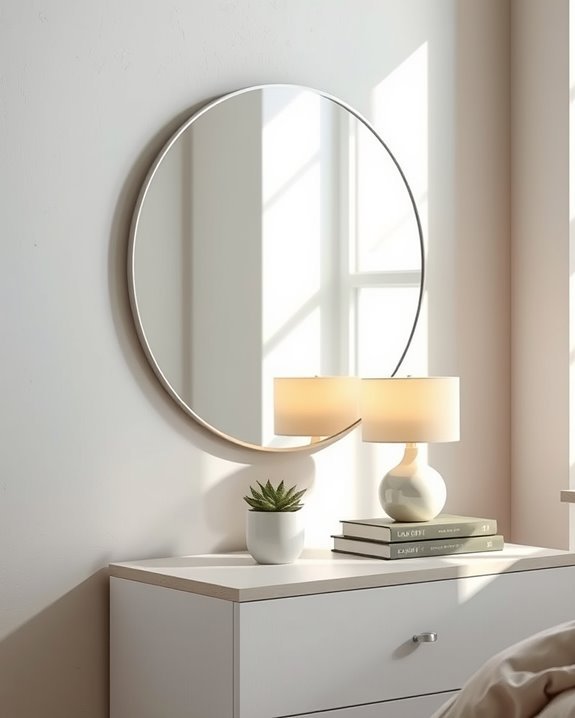 sleek contemporary mirror designs
