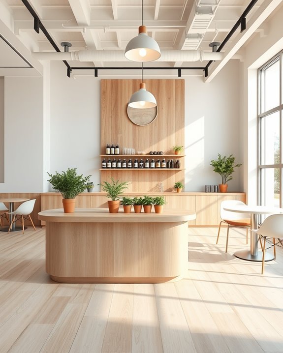 sleek inviting minimalist design