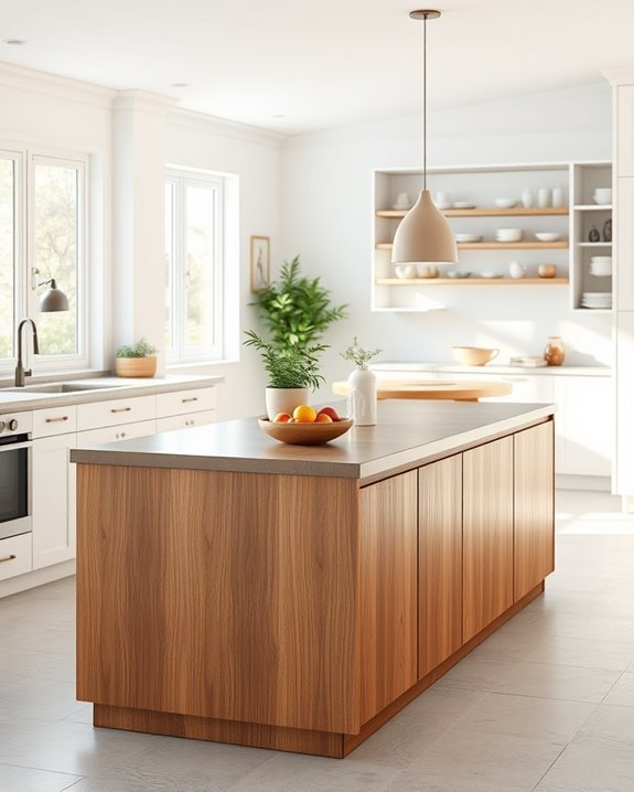 sleek minimalistic kitchen design